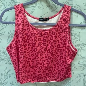 Cheetah Print Tank Top